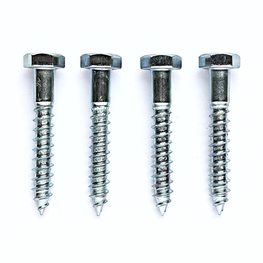 Four 4 Anchor Screws and Wall Plugs For BOJ Wall Mounted Corkscrews without Backing Board Original Part